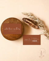 Terracotta Small Business Card | Boutique Business Card Template