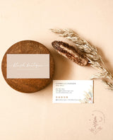 Modern Small Business Card Template | Boutique Business Card Template