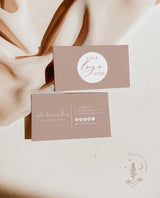 Boho Small Business Card | Boutique Business Card Template