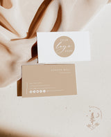 Boho Small Business Card | Boutique Business Card Template