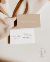 Boho Small Business Thank You Card | Thank You Card Template