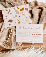 Terracotta Small Business Thank You Card | Boutique Thank You Template
