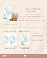 Fiesta Baby Shower Invitation Template | Boy Baby Shower Invite