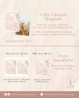 Tropical Baby Shower Invitation | Girl Baby Shower Invite