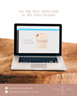 Pampas Grass Baby Shower Invite | Boho Girl Baby Shower