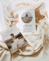 Graduation Party Invite Template | Minimalist Graduation Announcement