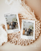 Minimalist Save the Date Invites | Photo Save the Dates