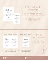 Babies are Sweet Please Take A Treat Sign | Minimalist Babies are Sweet Sign
