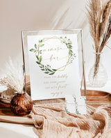 Baby Shower Mimosa Bar Sign | Greenery Baby Brunch Momosa Bar