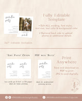 Graduation Party Invitation Template | Minimalist Graduation Announcement