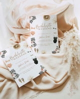Tropical Bachelorette Party Editable Invitation | Tropical Bachelorette Itinerary