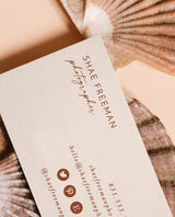 Terracotta Small Business Card | Boutique Business Card Template