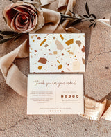 Terracotta Small Business Thank You Card | Boutique Thank You Template