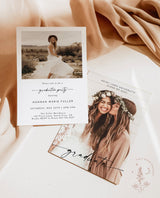 Graduation Party Invitation Template | Minimalist Graduation Announcement