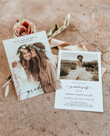 Graduation Party Invitation Template | Minimalist Graduation Announcement