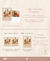 Graduation Party Invitation Template | Minimalist Graduation Announcement