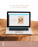 Graduation Party Invitation Template | Minimalist Graduation Announcement