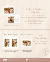 Graduation Party Invitation Template | Minimalist Graduation Announcement