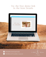 Graduation Party Invitation Template | Minimalist Graduation Announcement