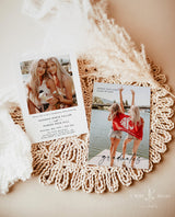 Graduation Party Invitation Template | Minimalist Graduation Announcement