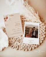 Bohemian Bridal Shower Invitation | Minimalist Bridal Shower Invite