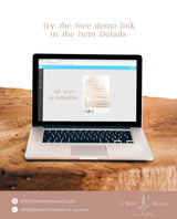 Palm Springs Bachelorette Party Invite | Mexico Bachelorette Party Invite