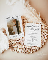 Photo Wedding Announcement | Photo Elopement Announcement