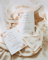 Pampas Grass Bridal Shower Invitation | Boho Bridal Shower Invite