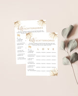 Bachelorette Party Game | Dirty Scattergories Bachelorette Game