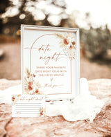 Bridal Shower Date Night Ideas | Date Night Ideas Sign