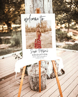 Graduation Party Welcome Sign | Minimalist Graduation Party Welcome Sign