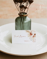 Modern Place Card Template | Minimalist Place Cards