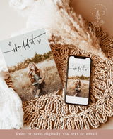 Graduation Party Invitation Template | Minimalist Graduation Announcement