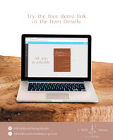 Terracotta Bridal Shower Invite | Fall Bridal Shower Invite