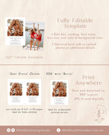 Graduation Party Invitation Template | Minimalist Graduation Announcement