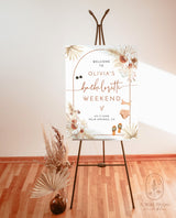 Bachelorette Welcome Poster | Tropical Bachelorette Party