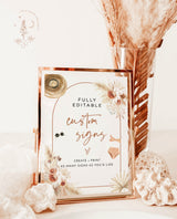 Tropical Bachelorette Party Sign | Beach Bachelorette Party Sign