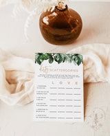 Bachelorette Party Game | Dirty Scattergories Bachelorette Game