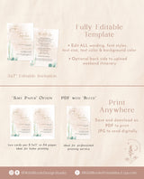 Palm Springs Bachelorette Party Invite | Mexico Bachelorette Party Invite