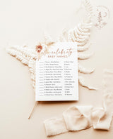 Celebrity Baby Names Game | Pampas Grass Baby Shower Game