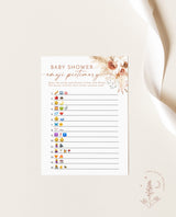 Emoji Pictionary Game | Baby Shower Emoji Pictionary