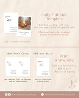 Minimalist Save the Date Template | Photo Save the Date Invite