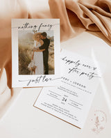 Photo Wedding Announcement | Photo Elopement Announcement