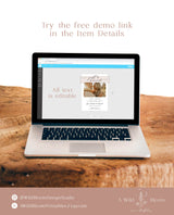 Photo Wedding Announcement | Photo Elopement Announcement