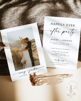 Photo Wedding Announcement | Photo Elopement Announcement 