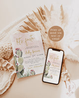 Fiesta Bridal Shower Invitation | Southwestern Shower Invite