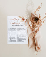 Wedding Traditions Game | Bridal Shower Trivia Game