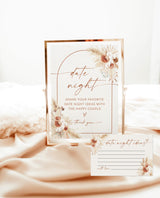 Bridal Shower Date Night Ideas | Date Night Ideas Sign