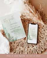Fiesta Baby Shower Invitation | Desert Baby Shower Invite
