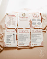 Retro Bachelorette Party Game Bundle | Dirty Bachelorette Party Game